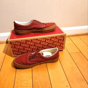 Vans Women's Size 6.5 Burgundy Trainers